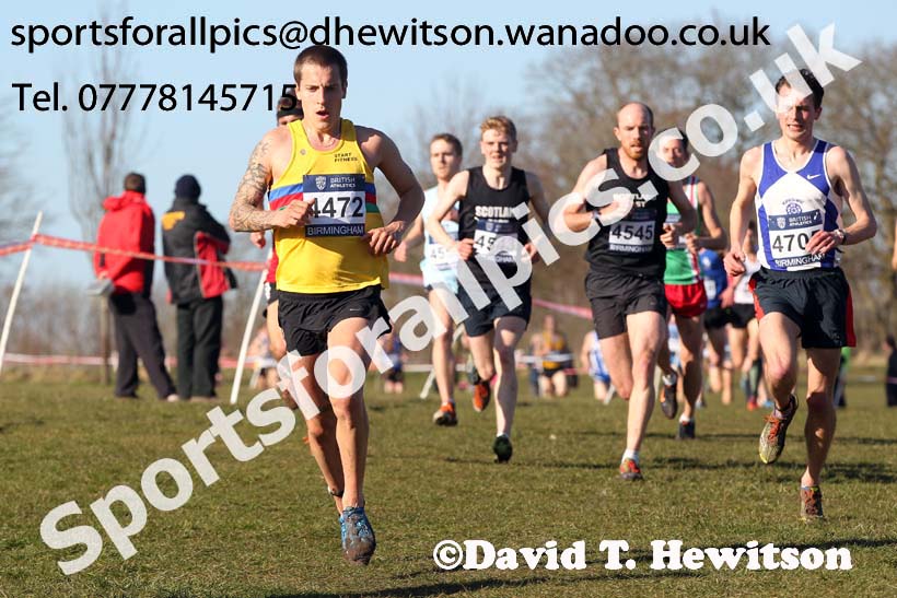Senior mens Inter Counties Cross Country,  Cofton Park, Birmingham. Photo: David T. Hewitson/Sports for All Pics